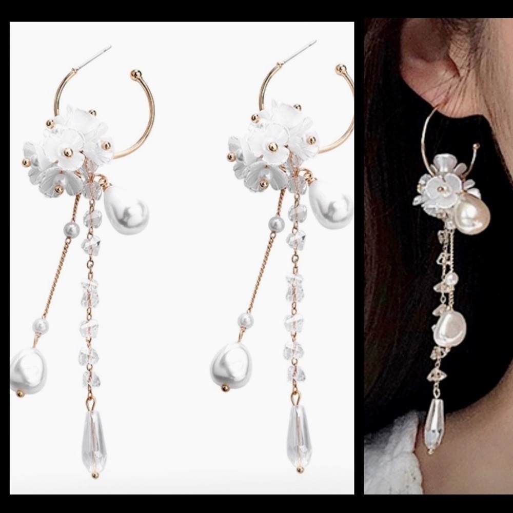 A ROMANTIC & ELEGANT NIGHT OUT EARRINGS ♥️